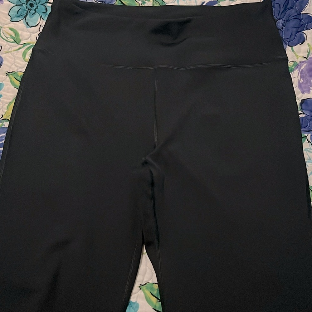 Black yoga pants - new w/o tags